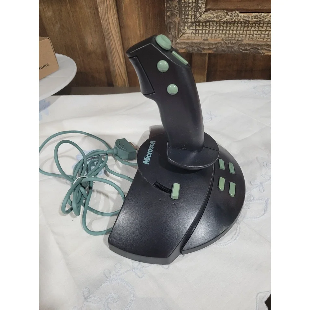 Microsoft Sidewinder 3D Pro 63545 Joystick PC Games 10-Pin Connector